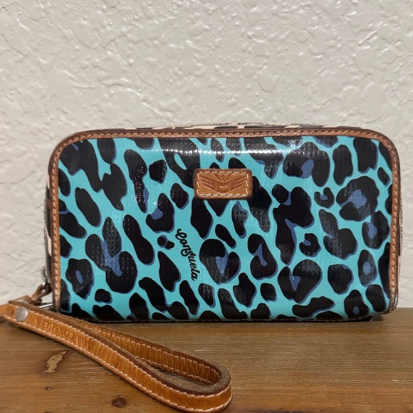 Consuela Handbags - Consuela Leopard Print Wristlet Wallet